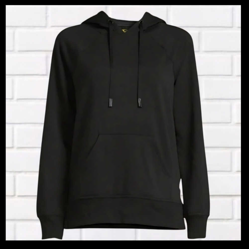 ATHLETIC WORKS Unisex Black Hoodie Sweater XL